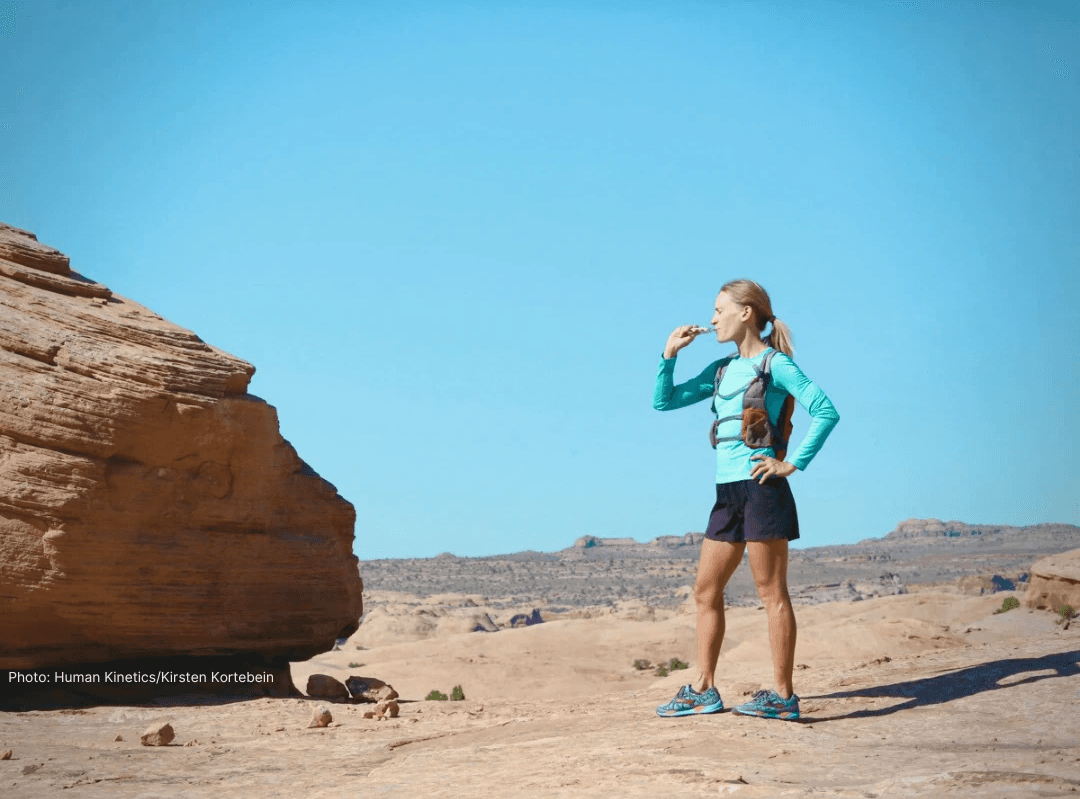 woman having energy smoothie