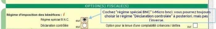 choix régime micro-bnc ou régime réel