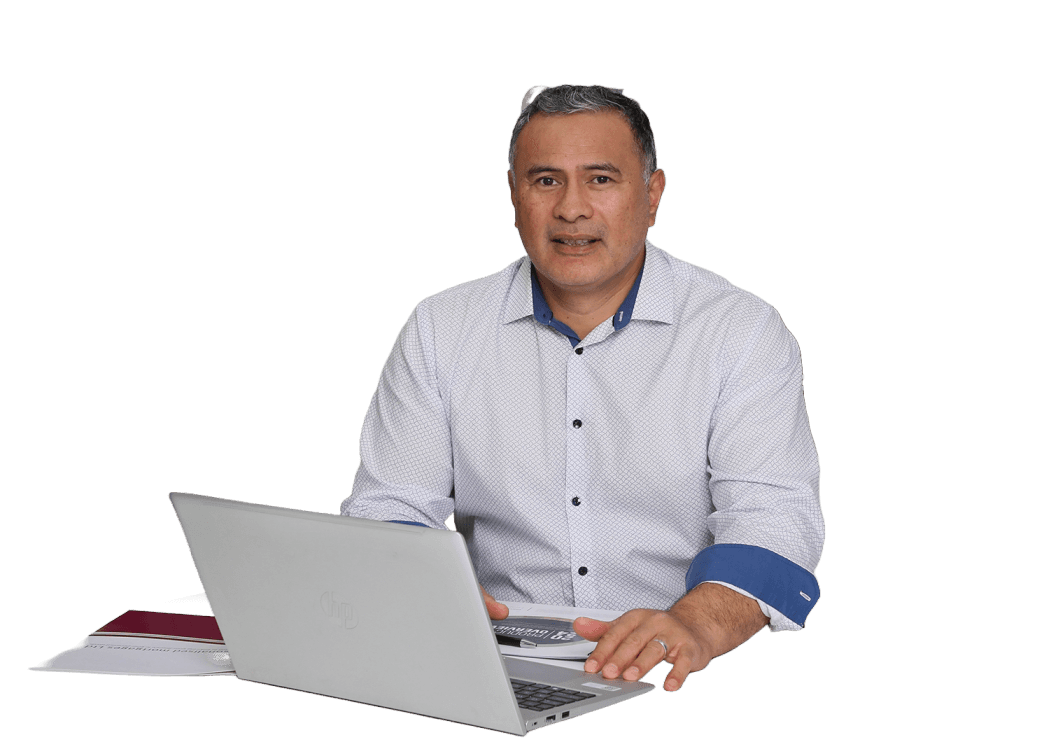 Transparent Image of Bryan Screen at Laptop