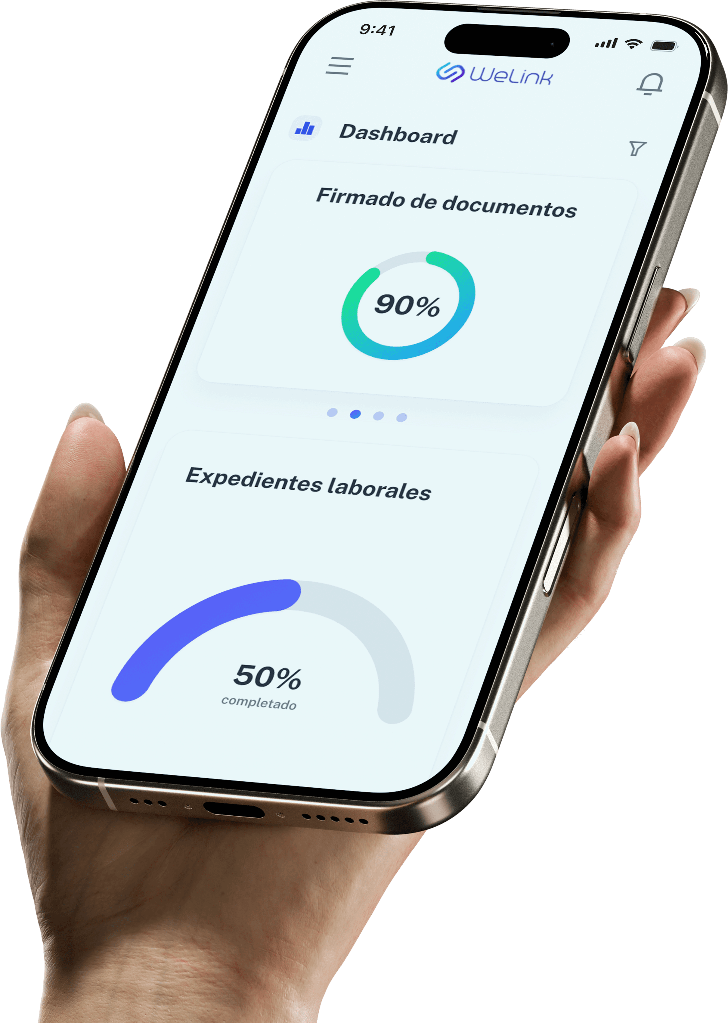 Mobail phone with hand 