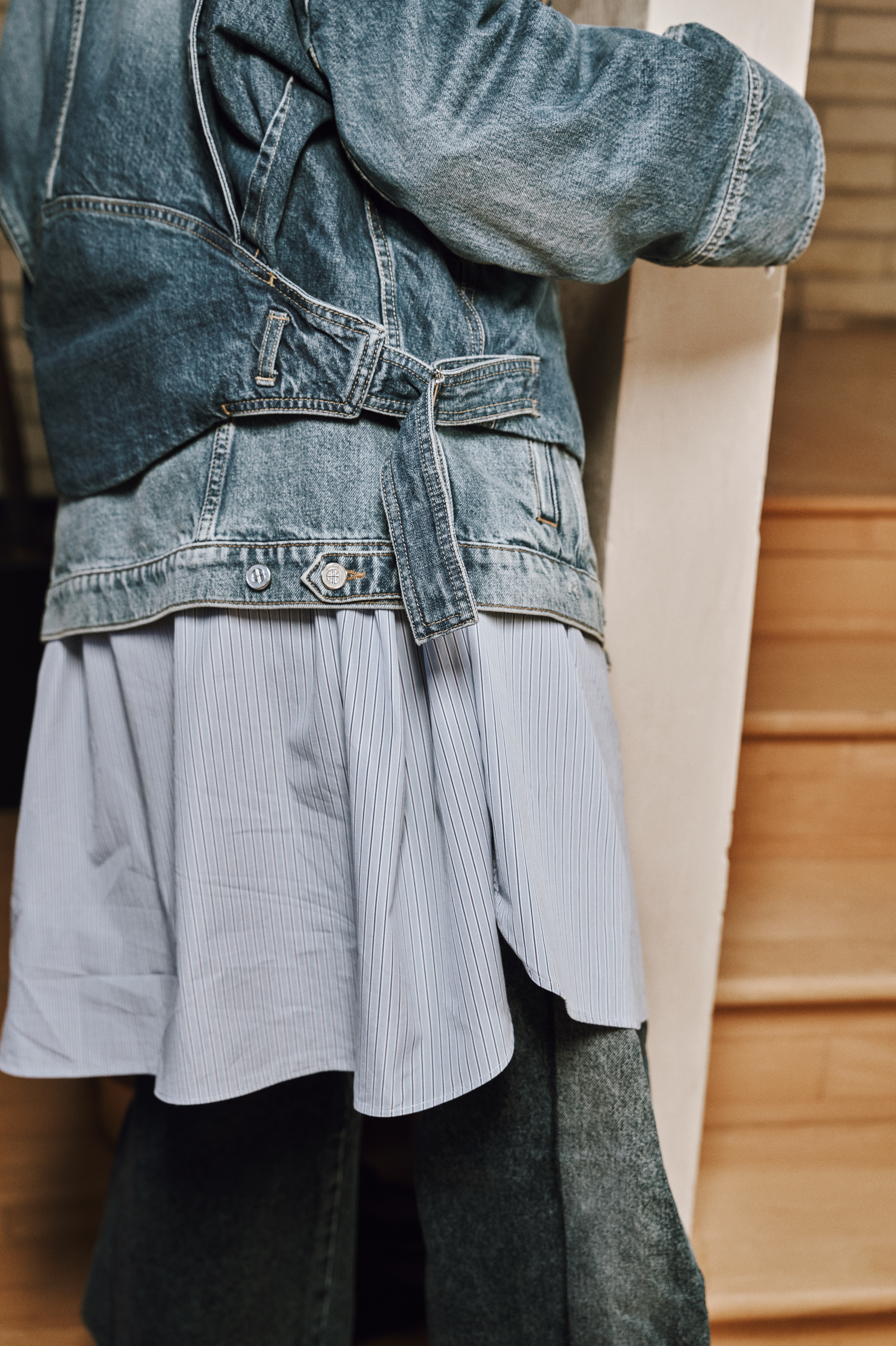 Side view of Ashley Griffin