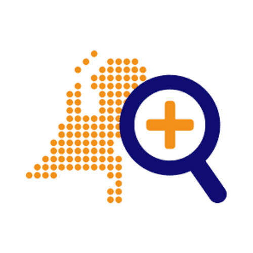 Het icoon van ZorgkaartNederland