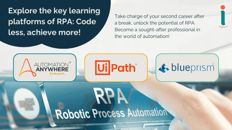 Explore the key learning platforms of RPA Code less, achieve more