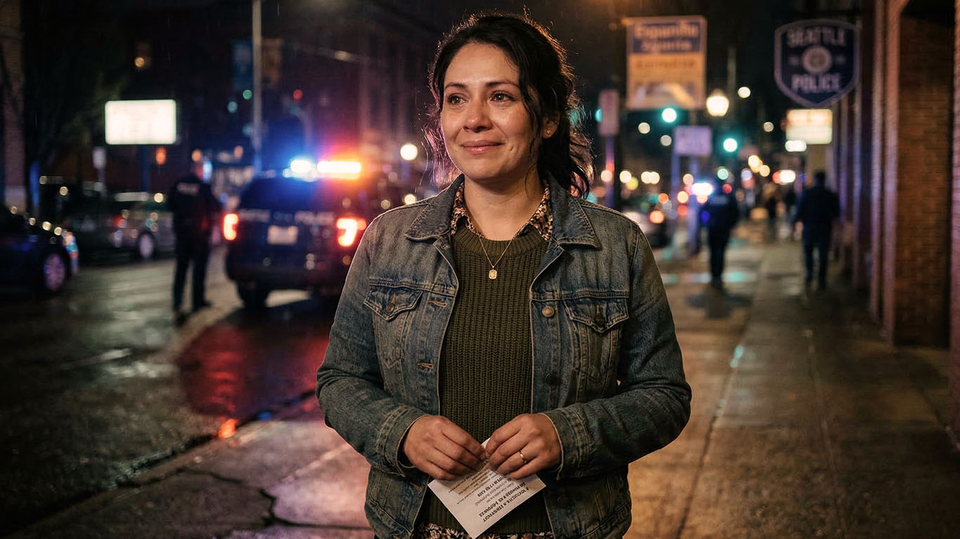 Mujer latina recibiendo asesoría legal para Visa U con abogada de inmigración en Nueva Jersey