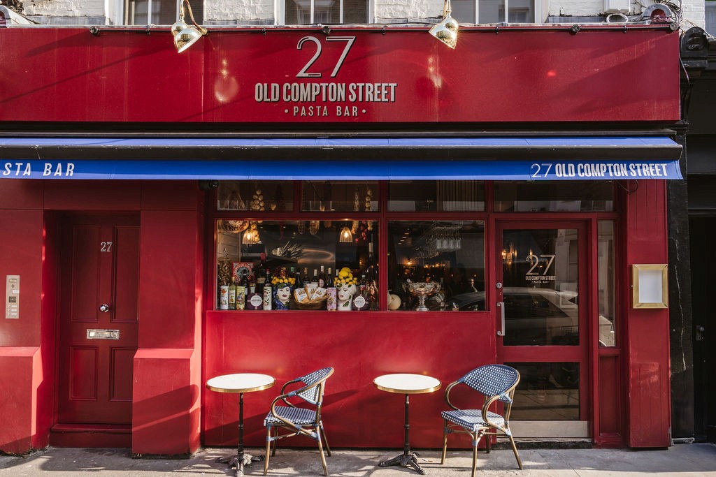 27 old compton street pasta bar