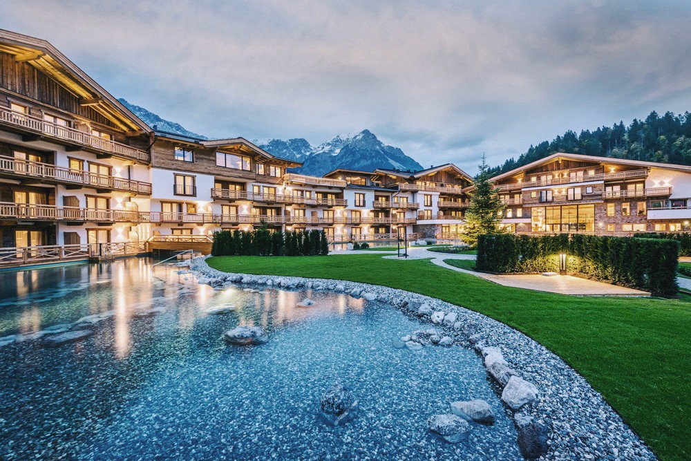 Ansicht Hotelanlage Kaiserlodge