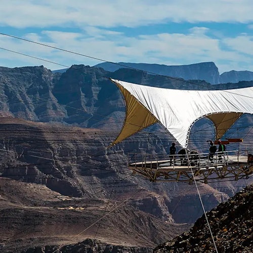 Jebel Jais Zipline
