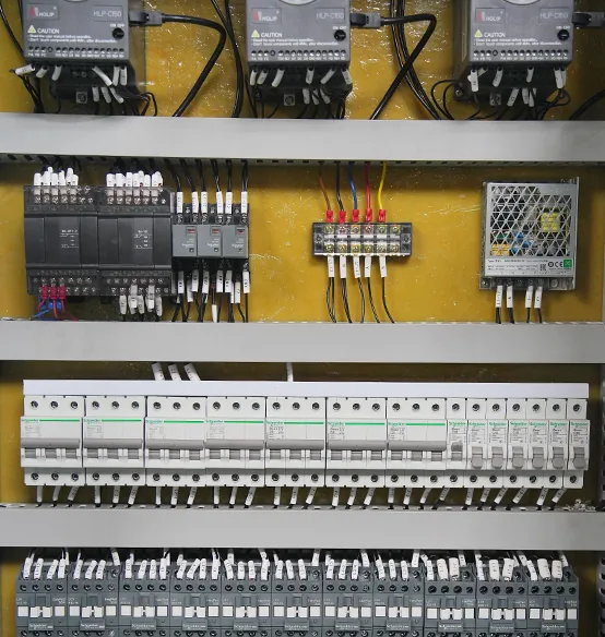 JG-802 machine internal component detail