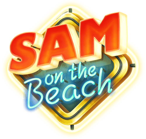 Sam on the Beach - logo officiel ELK Studios