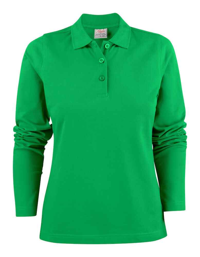 Overall dames korte mouw bij Vanatex — Printer Polo Surf Rsx Long Sleeve Lady
