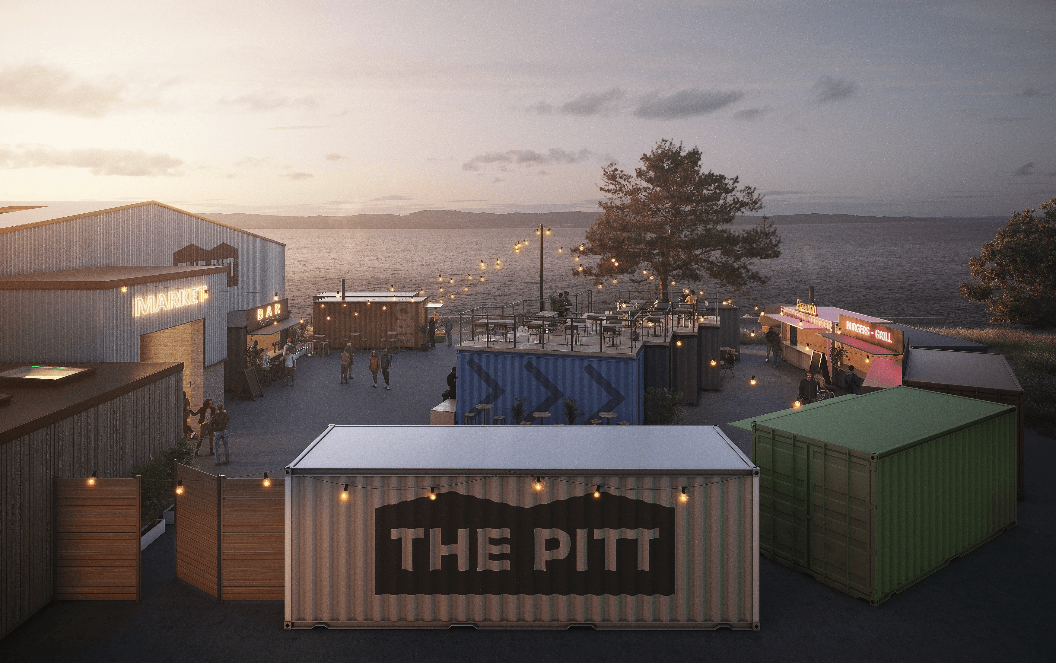 The Pitt market architecture and interior design by S+Co