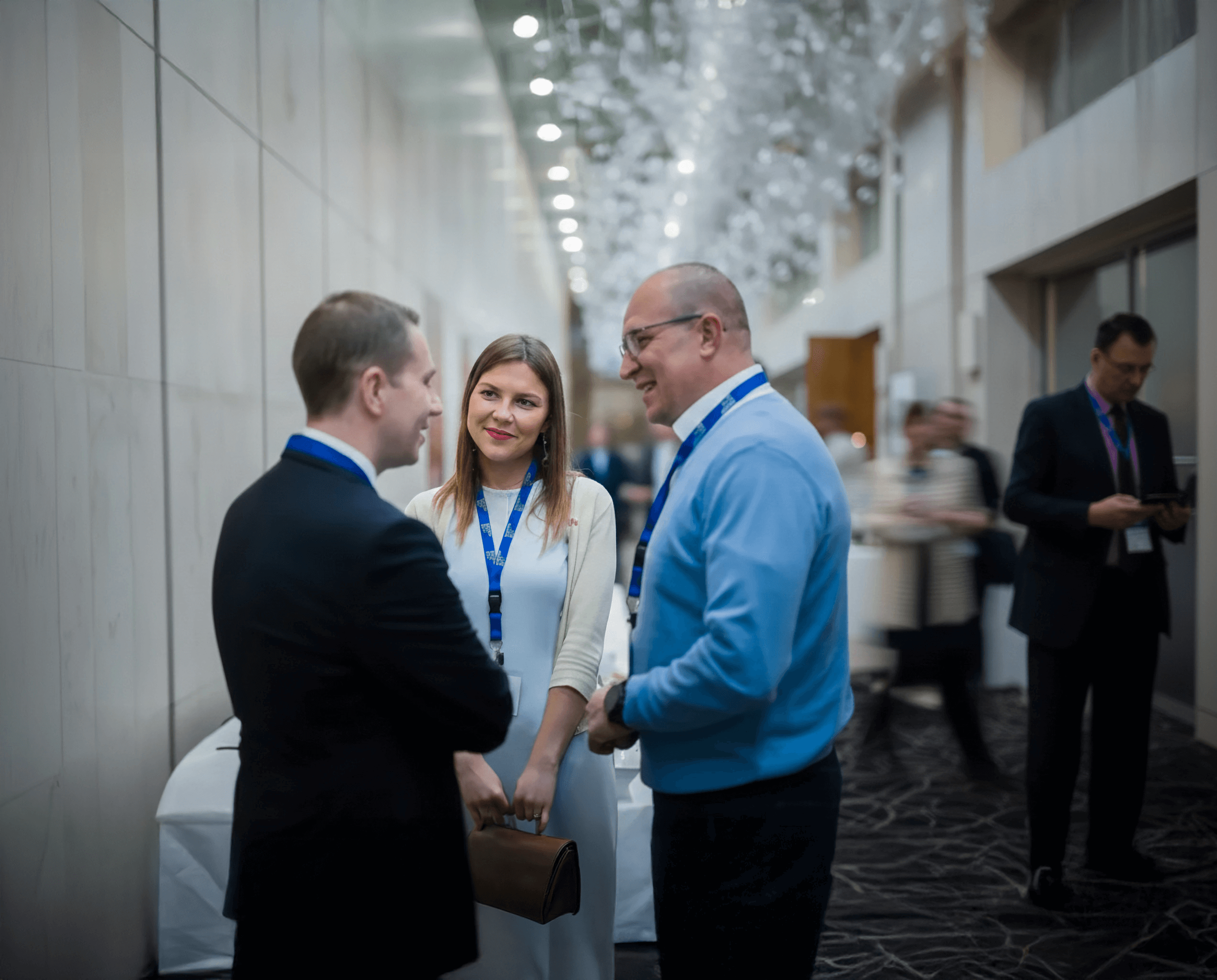 audience in a conference
