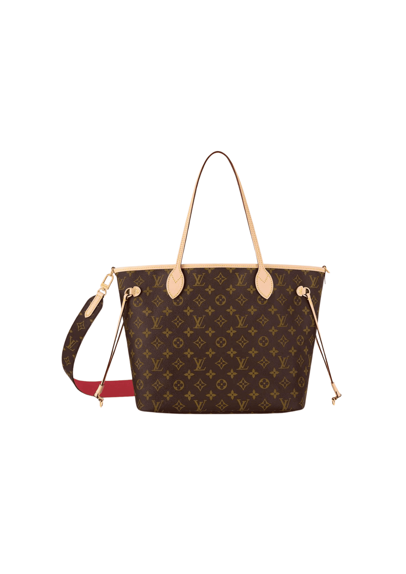 LV Neverfull Bandouliere Inside Out Bag 