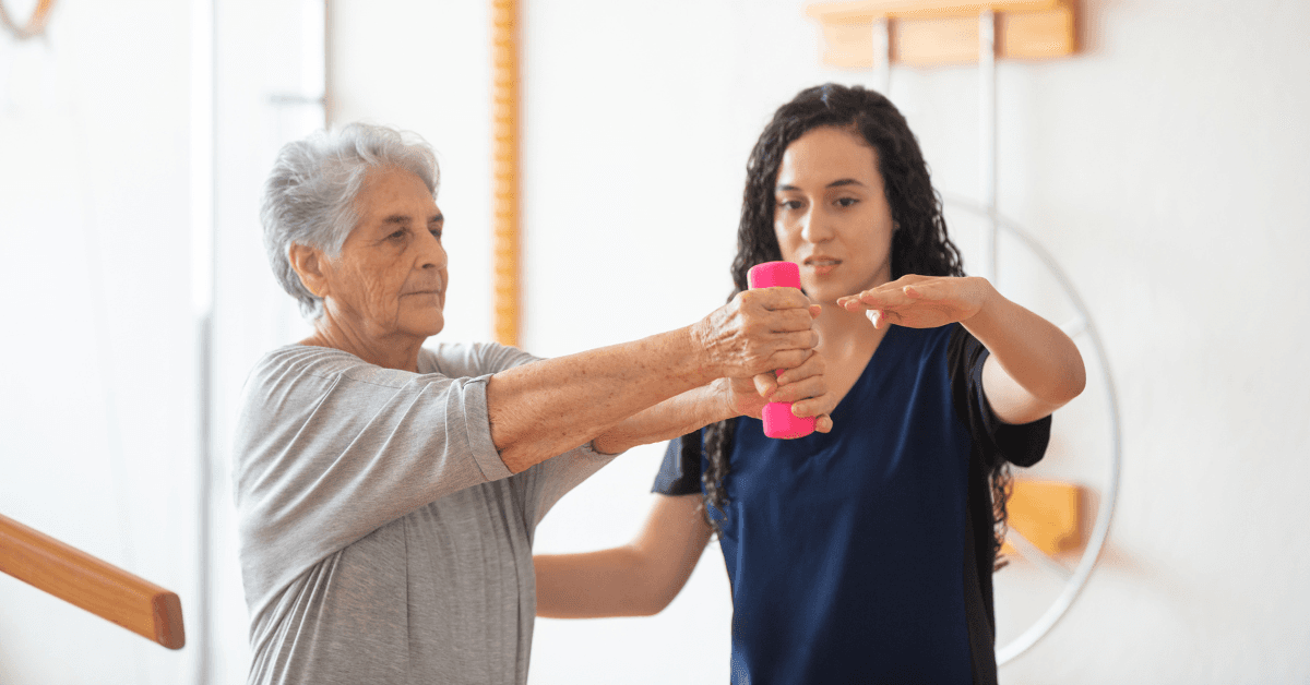Gariatric physical therapists help their patients age better.