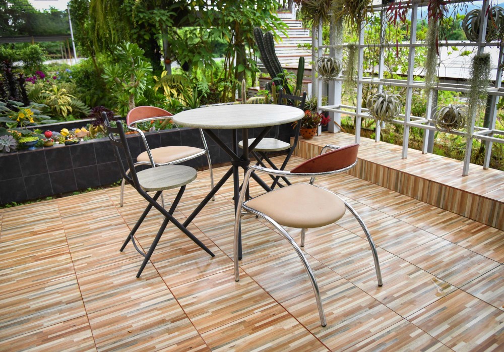 Création de terrasse Saint-Benoît-des-Ondes