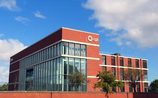 A photo of CPI's National Biologics Centre building