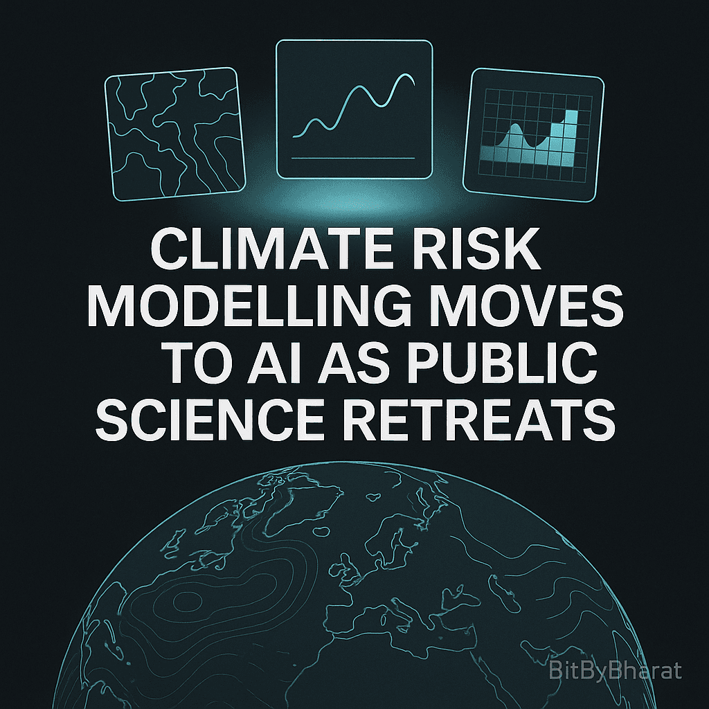 Climate Risk Modelling Moves to AI as Public Science Retreats