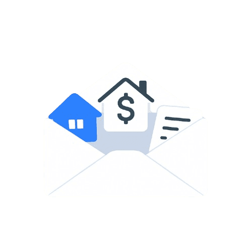 Envelope containing recommendations like “Fix churn spike” and “Action,” symbolizing actionable insights.