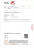 VOCs SGS 2025 Test Report