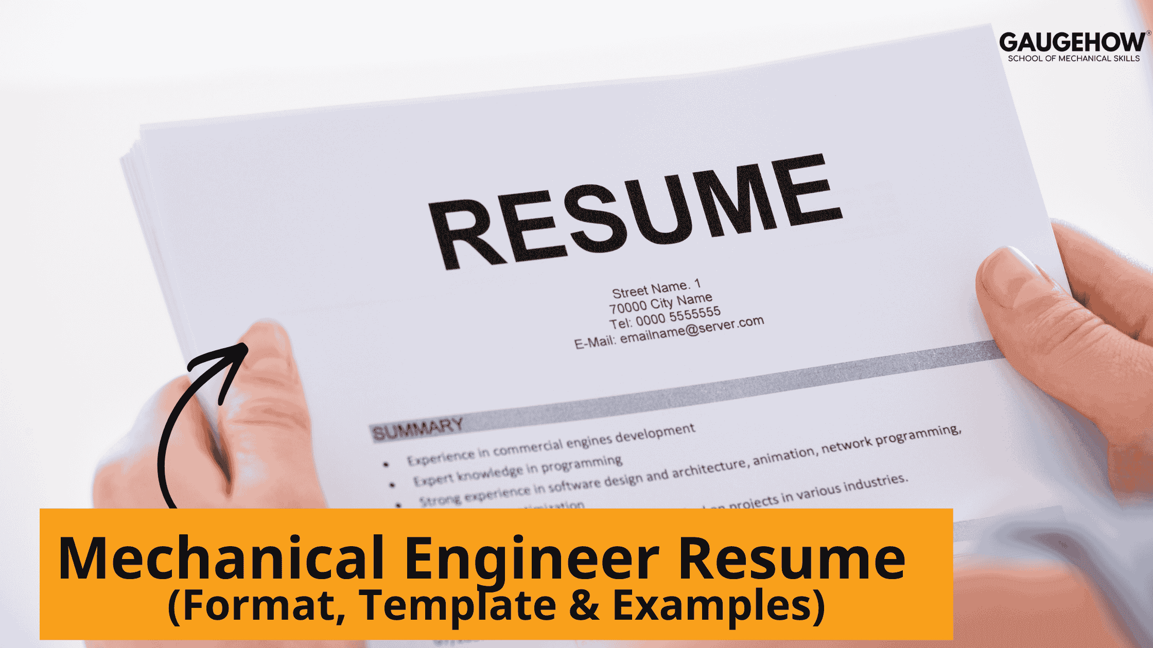 Mechanical engineer resume