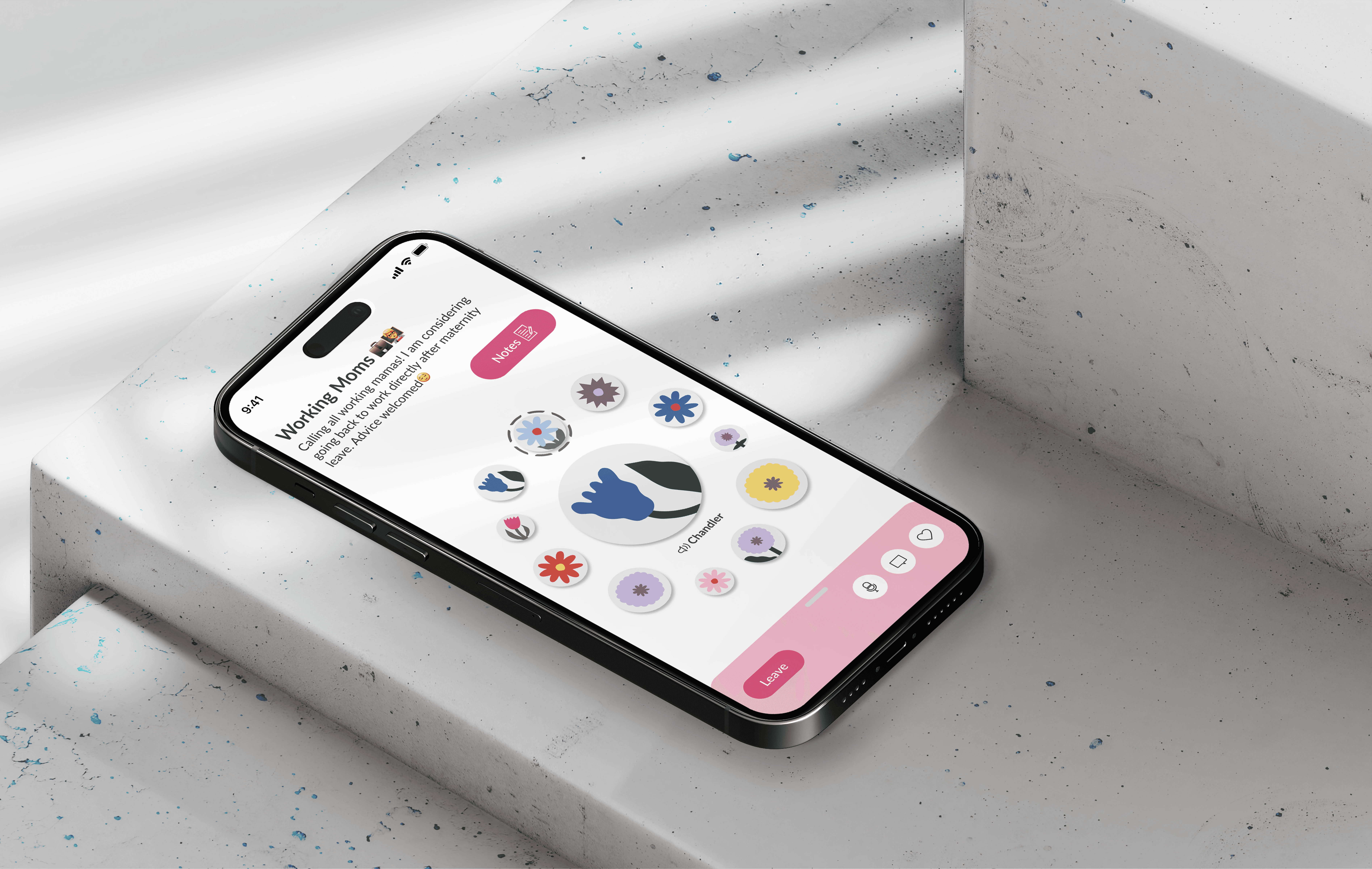 Image of an iPhone lying on a table