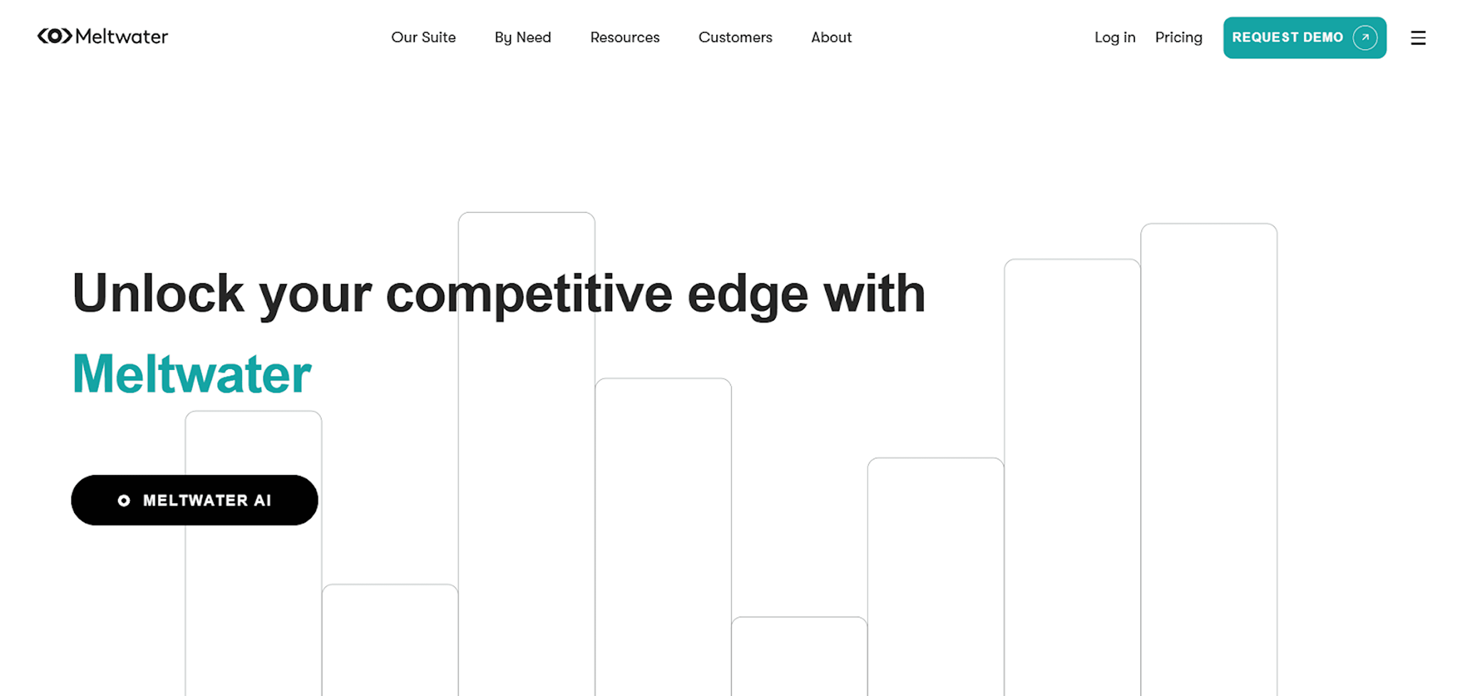 Meltwater main website page