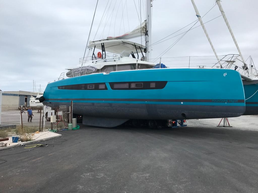 Expertise maritime d'un catamaran Fountaine Pajot