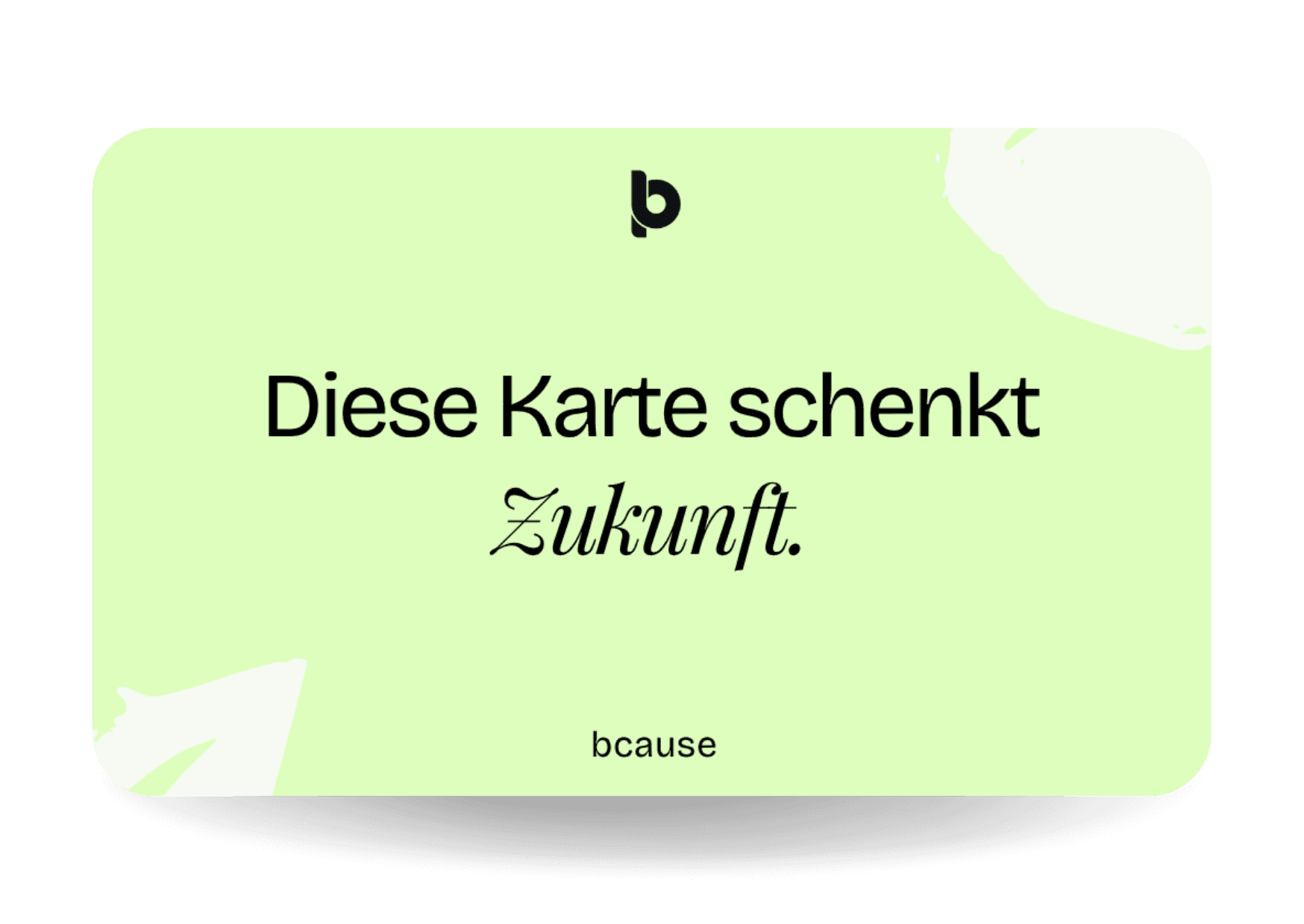 Spende verschenken auf bcause 