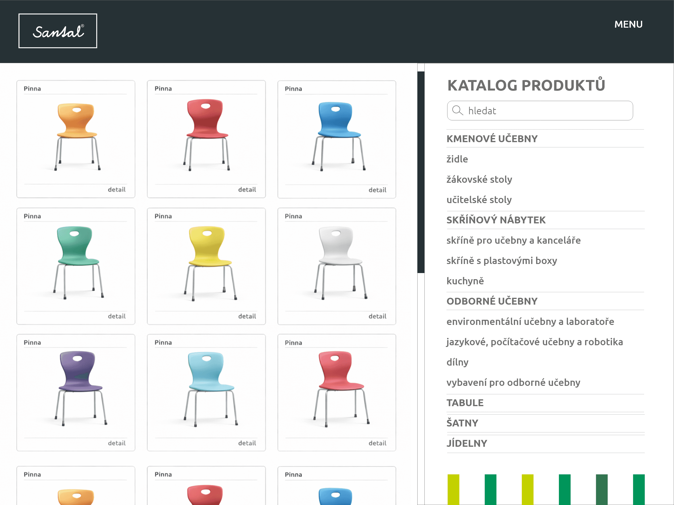 Kalibra aplikace - realistické zobrazení materiálů