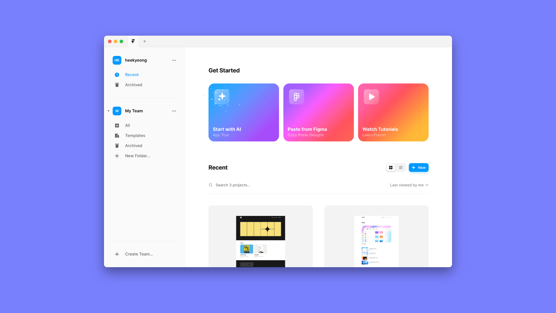 create-blog-with-framer