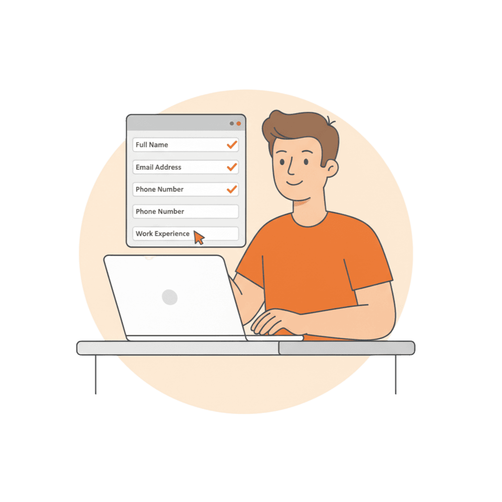 woman writing on paper