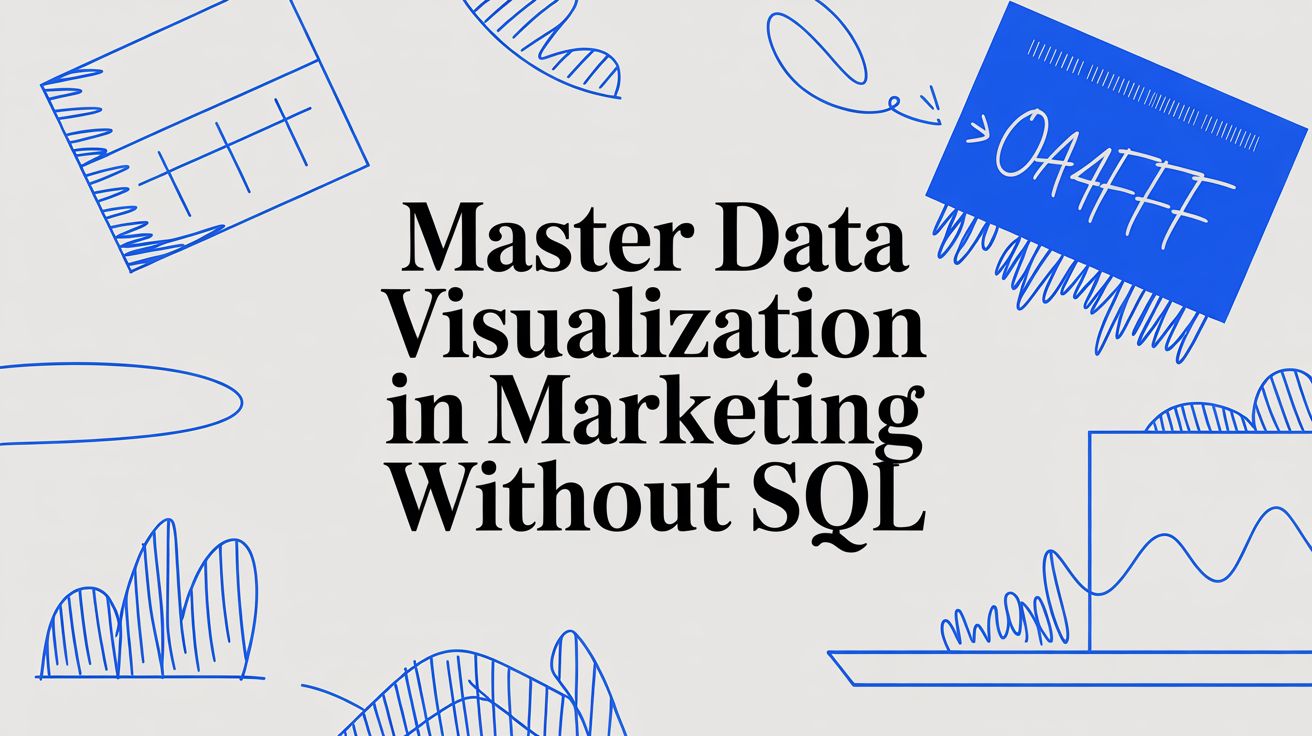 Master Data Visualization in Marketing Without SQL