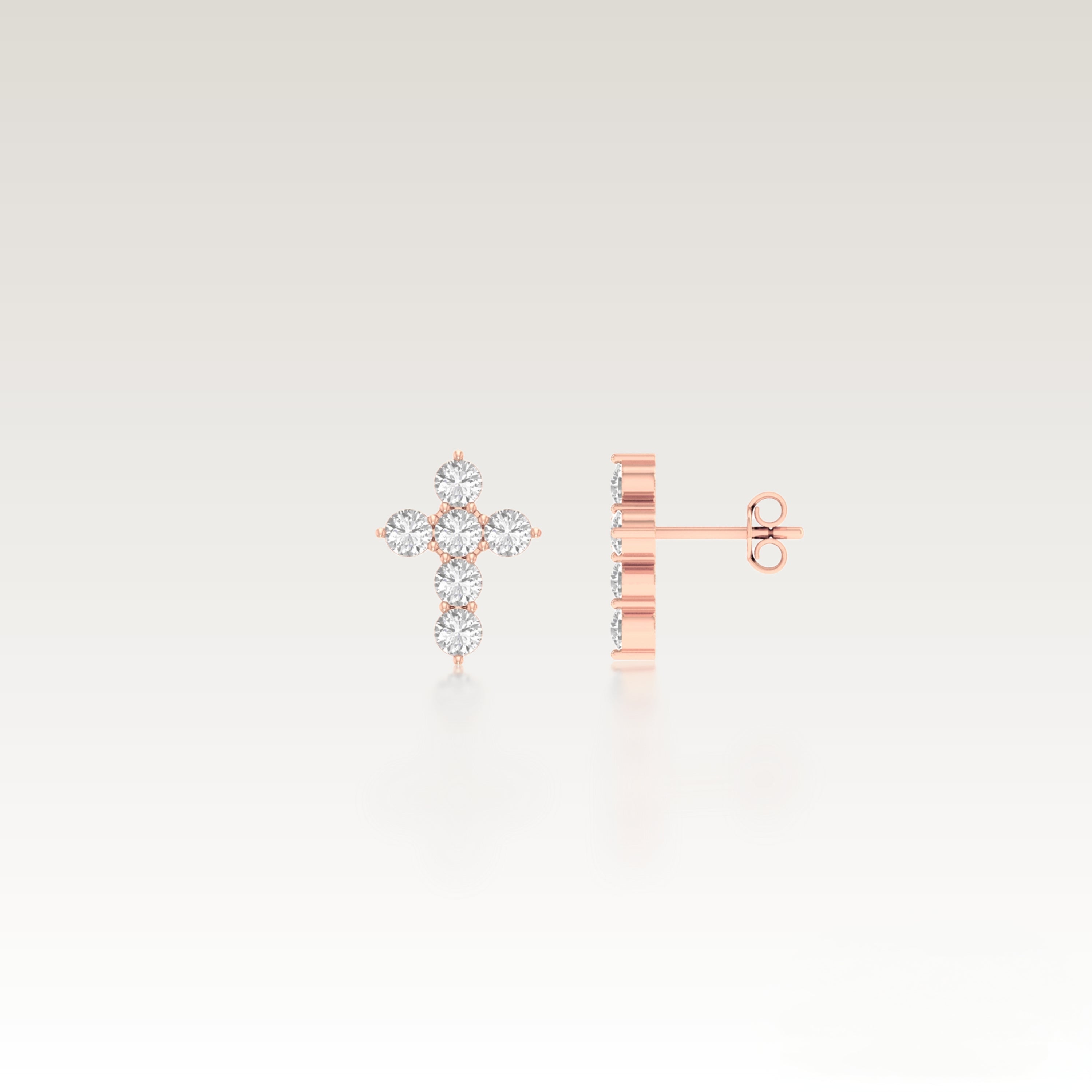 SAINT' Cross Earrings image 0