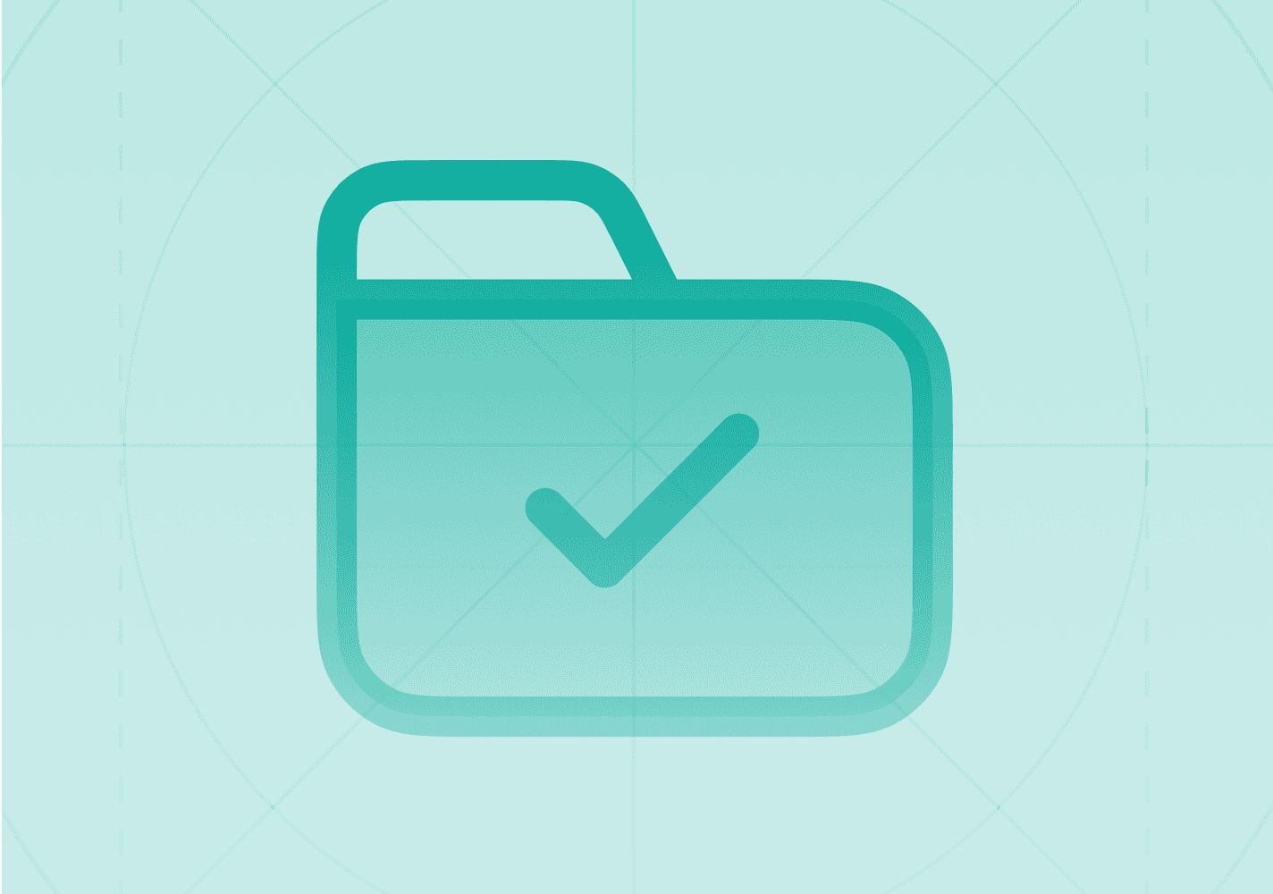 Cloud security services icon for secure and efficient records management 