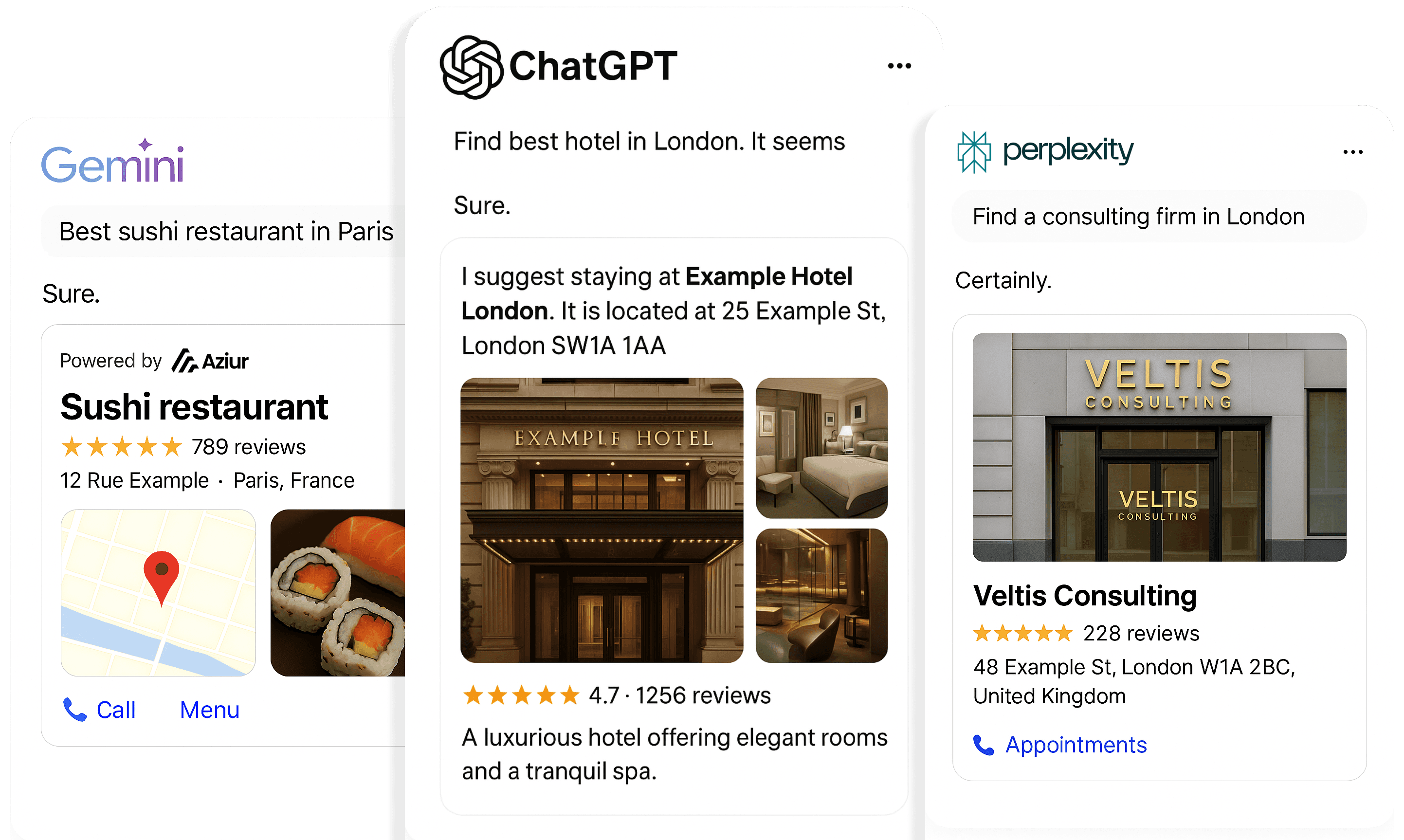 GEO AI example results