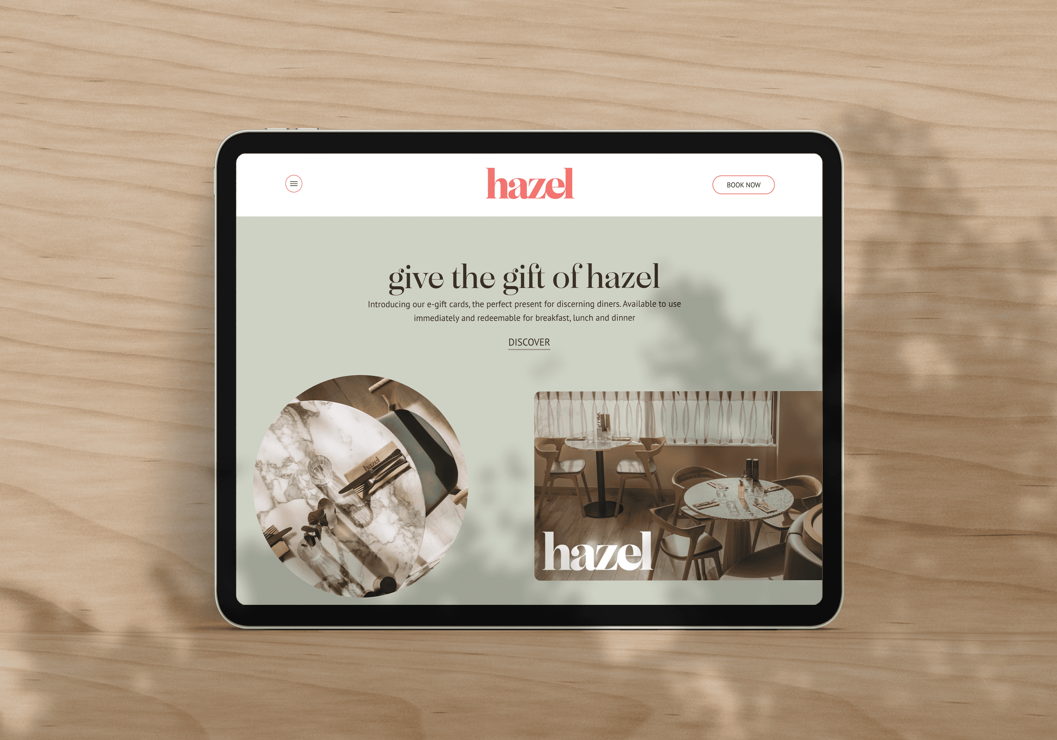 Hazel at Ac by Marriot Glasgow - brand design by S+Co