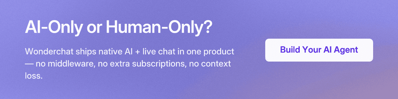 AI-Only or Human-Only?