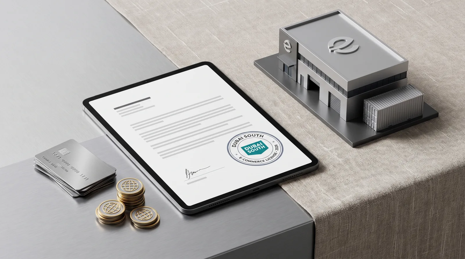 What a Dubai South E-Commerce License Costs in 2026