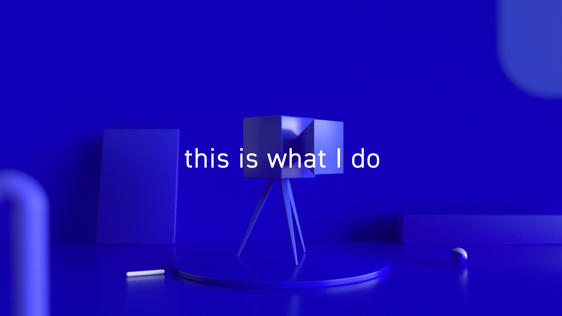 Showreel motion graphics