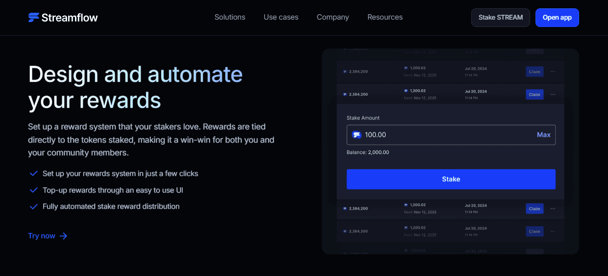 How to Set Up Staking for Your Token