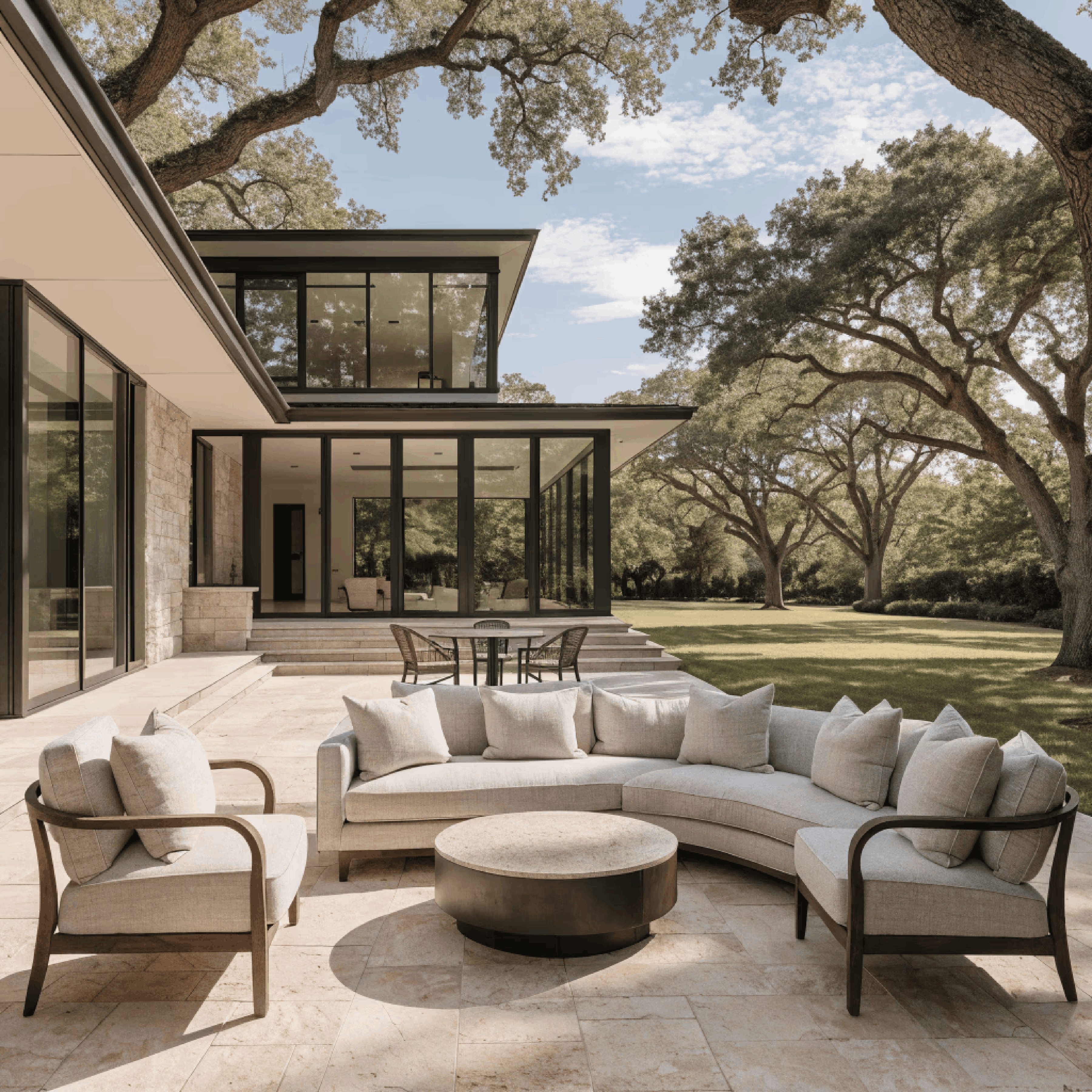 Modern Lakewood Family House outside