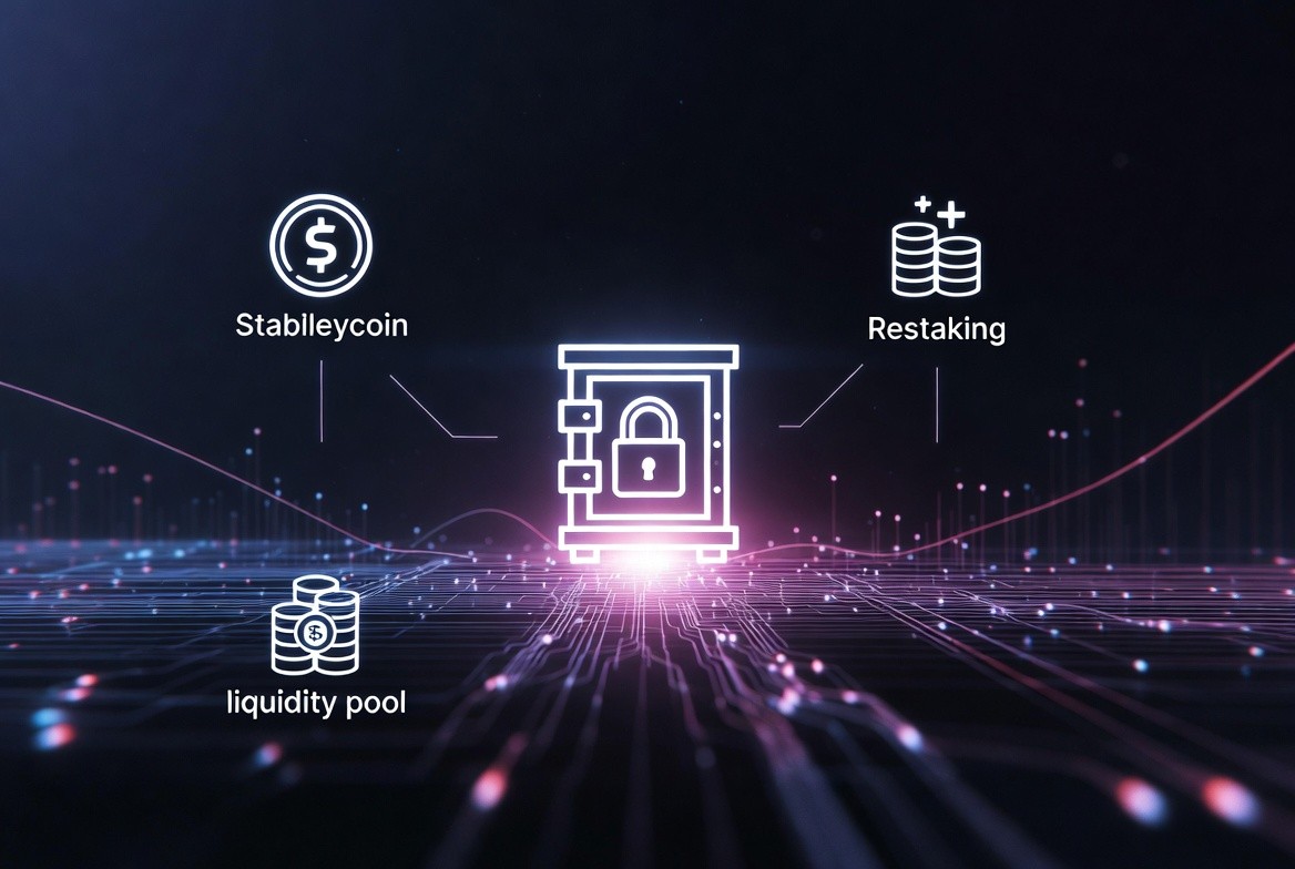 Fixed vs floating DeFi yield comparison 2026 covering Pendle PT fixed rates, Aave floating rates, and Lucidly Finance syToken vault strategies for volatile markets