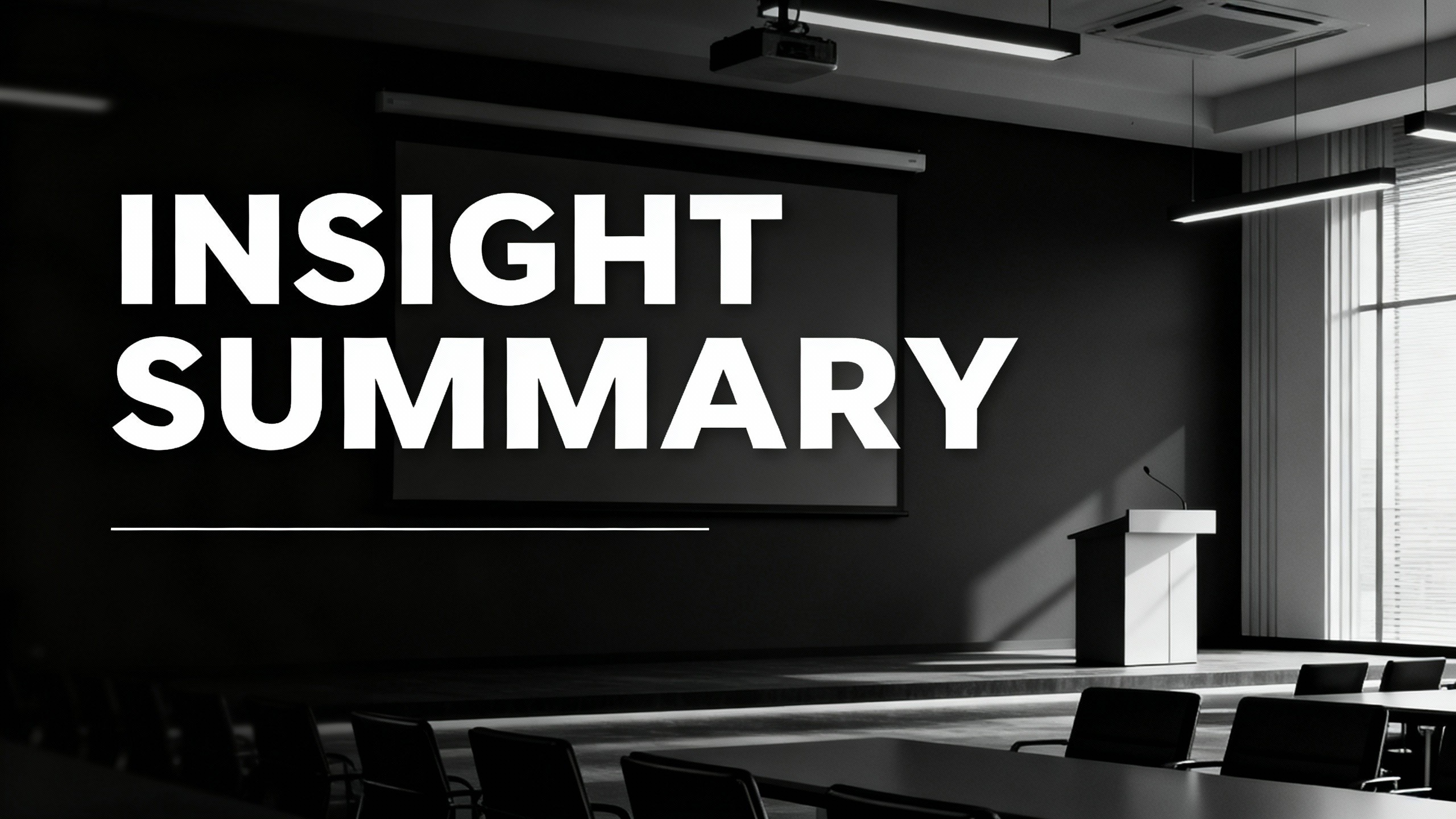 Key Insights Summary
