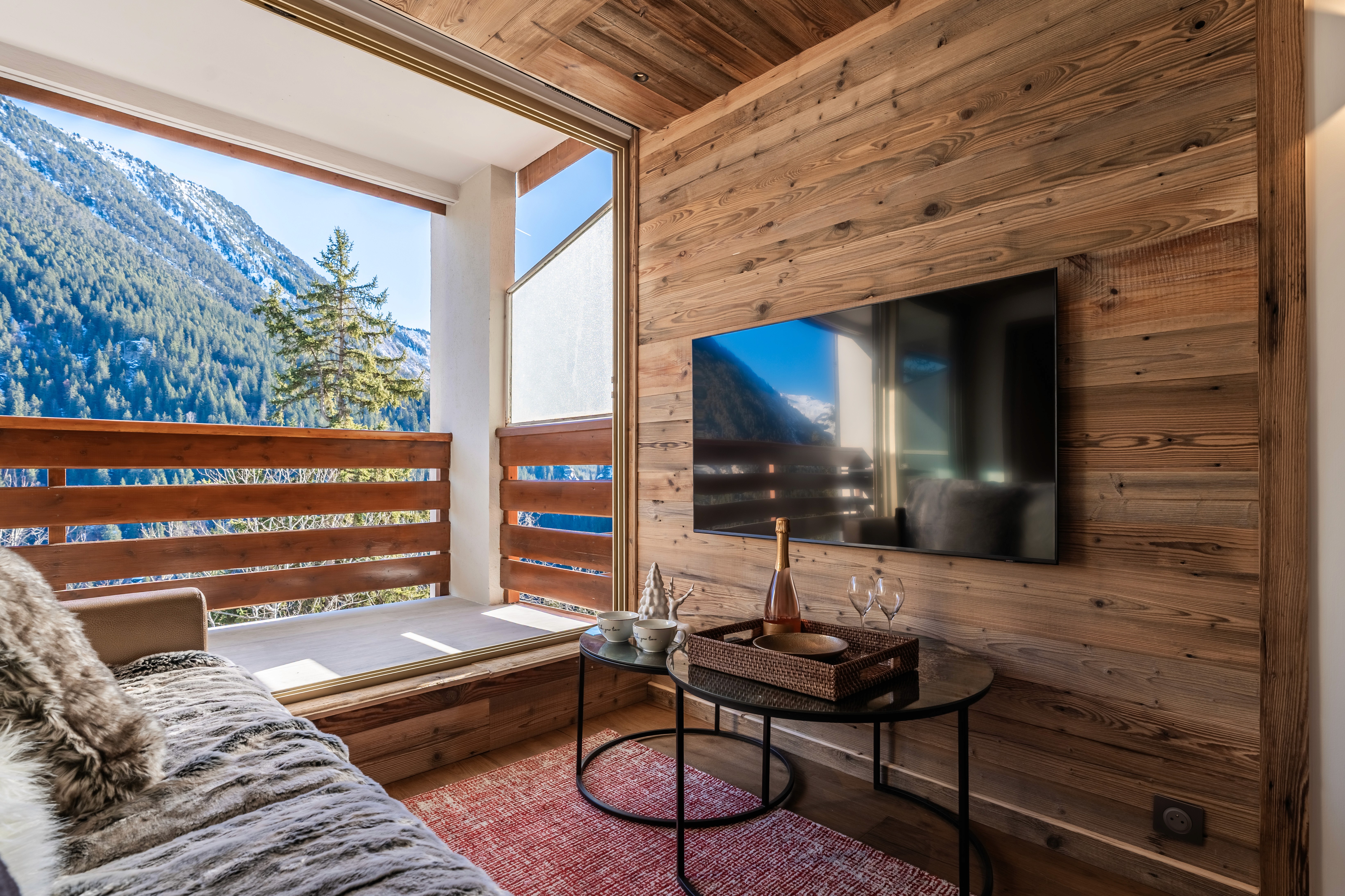 salon séjour montagne savoie