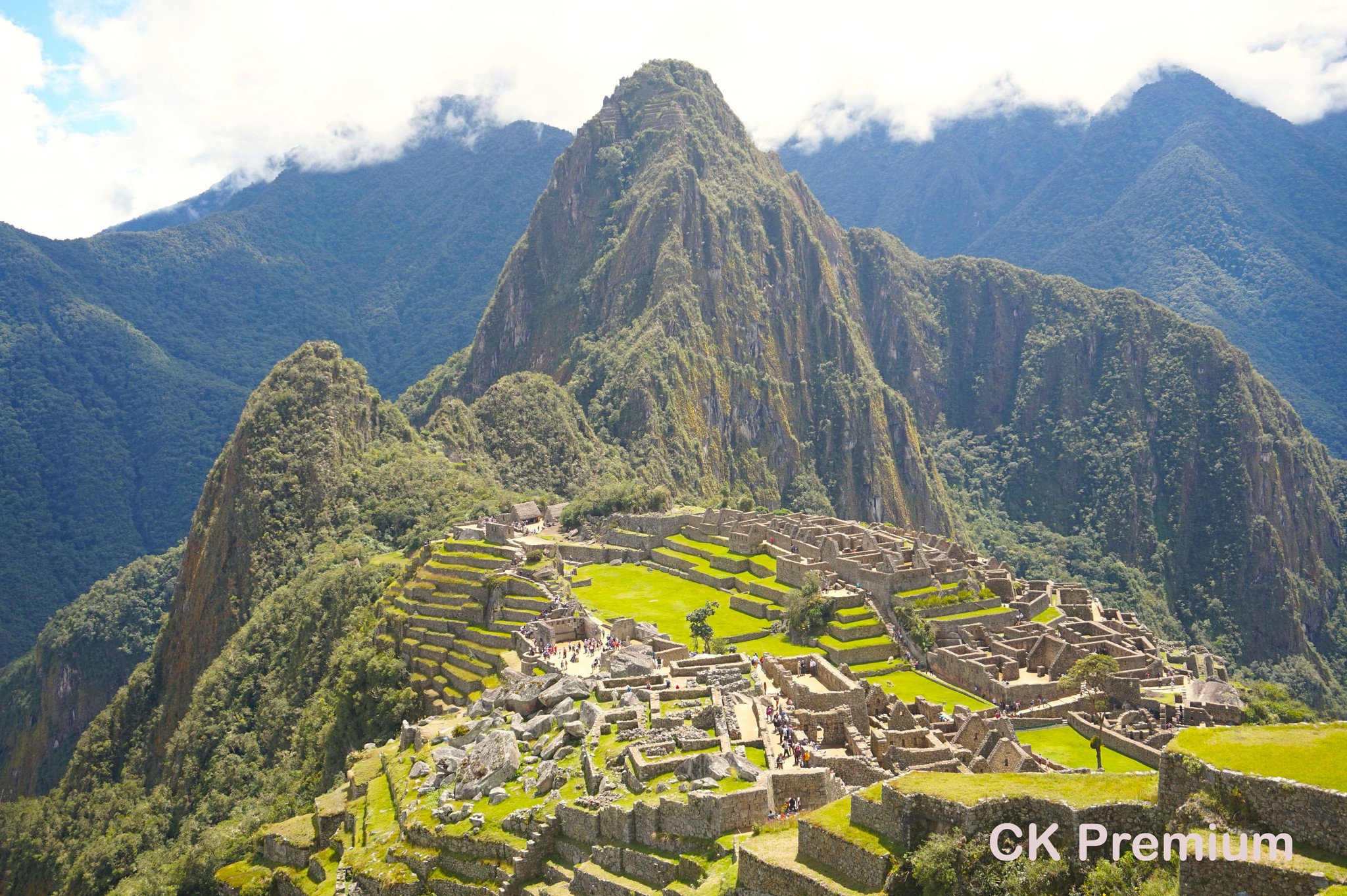 vrchol Machu Picchu