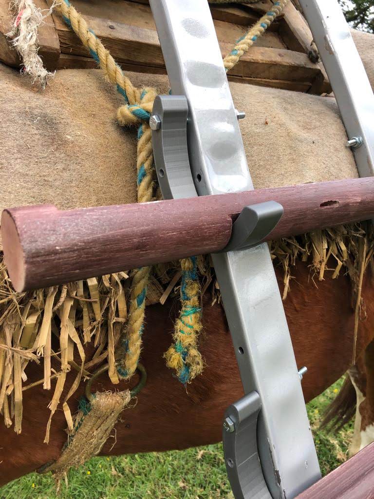 diseño modular para cargas y cosechas ajustado a caballo arriero