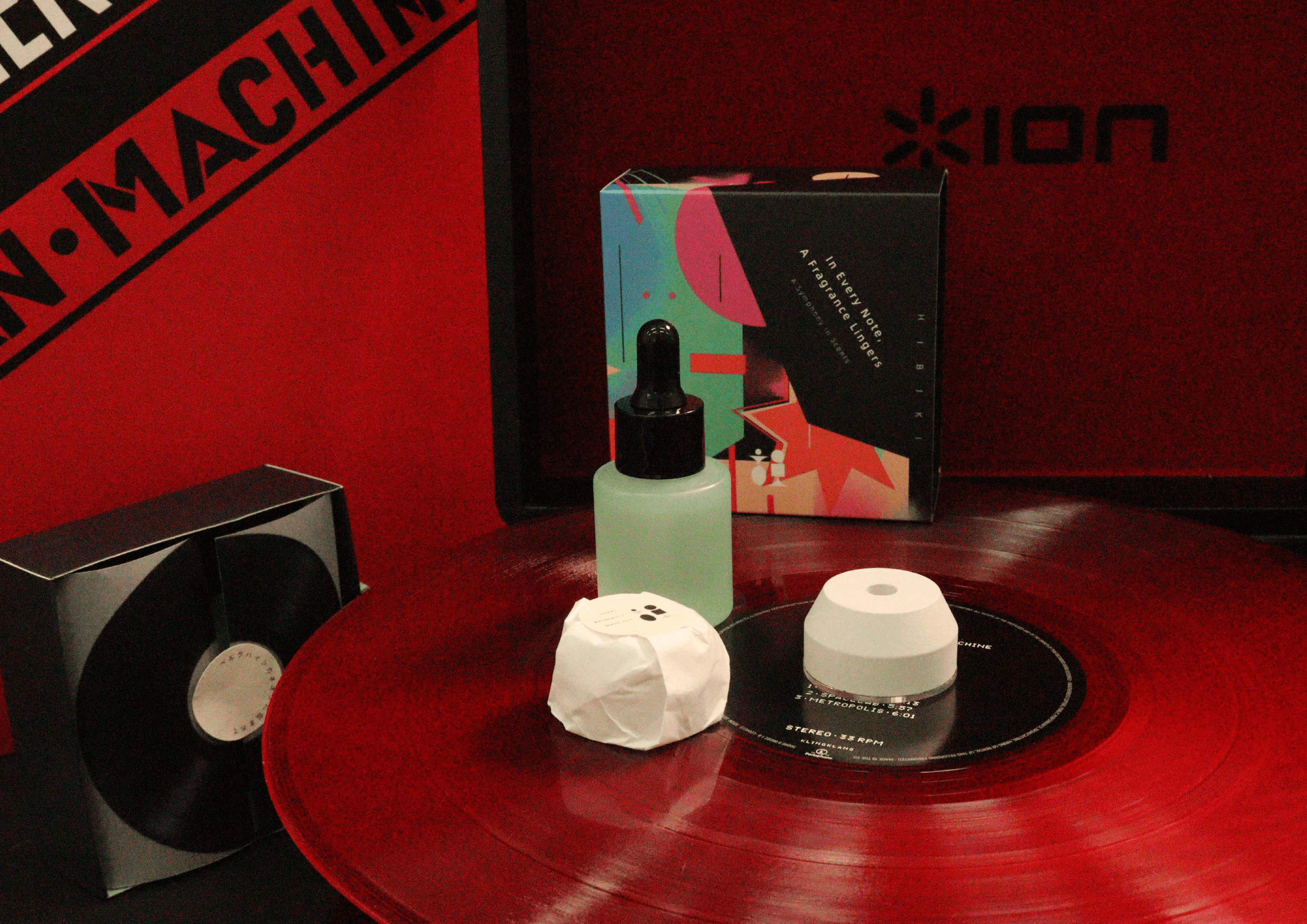 Abstract dark blue and brown waves