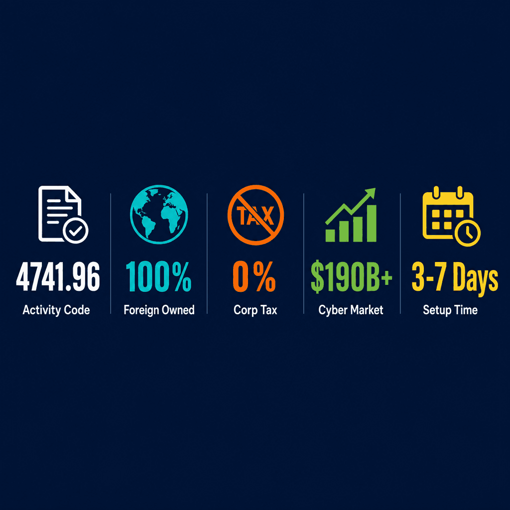 Infographic: Apply for a Encryption Software Trading License in Dubai
