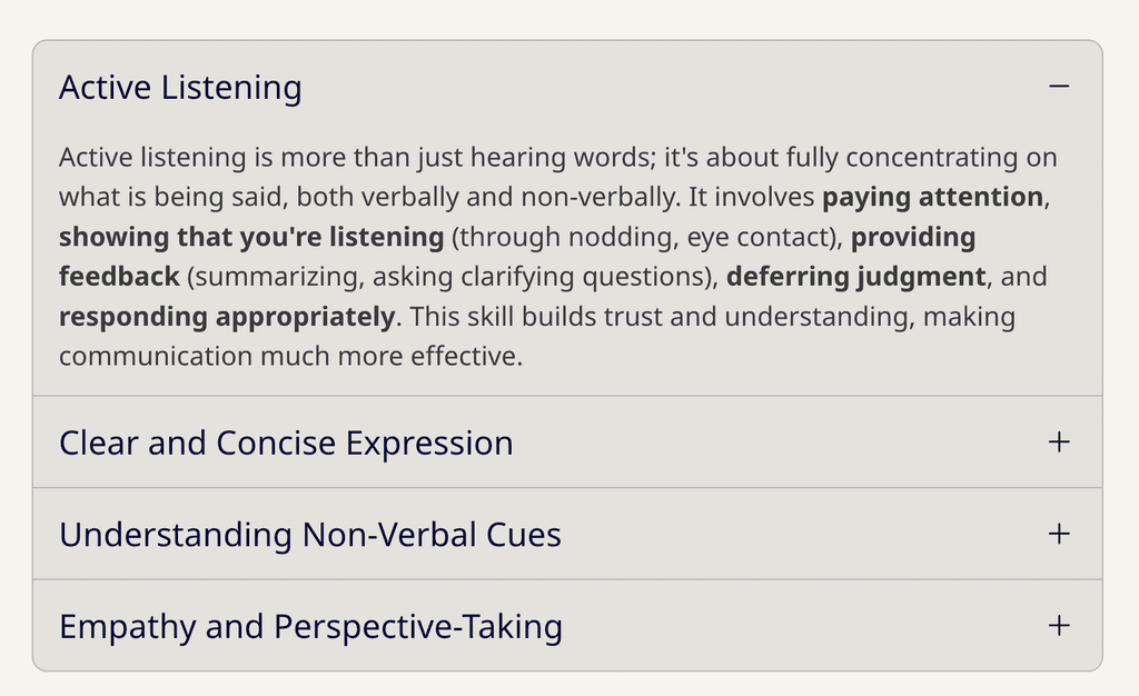 Mindsmith publishing dialog of publishing a food safety lesson
