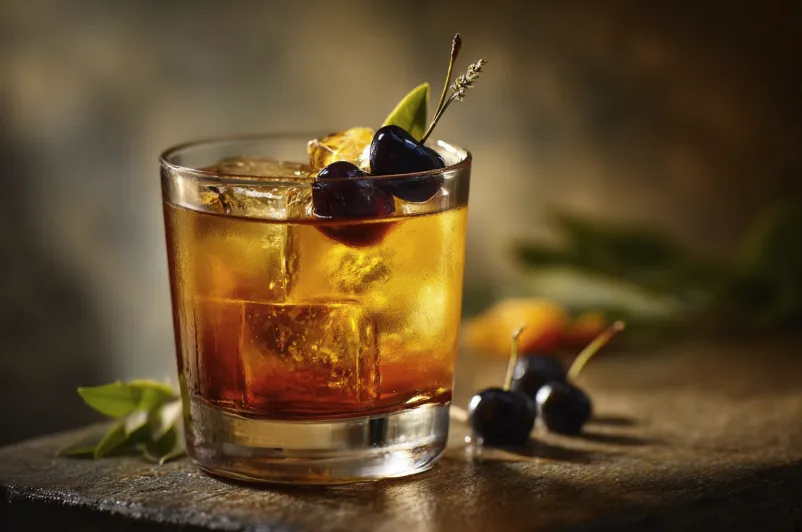 Black Cherry Sazerac
